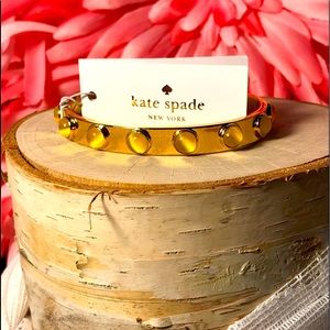 💛 Kate spade ♠️ bangle bracelet NWT yellow gold